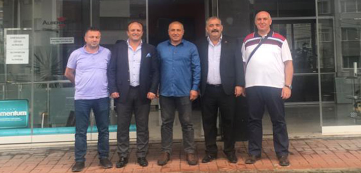 TİNEMOD Başkanı Taflan'dan esnaf ziyaretlerine devam ediyor.