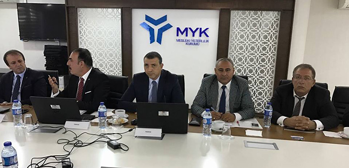 TİNEMOD Başkanı Taflan MYK toplantısına katıldı